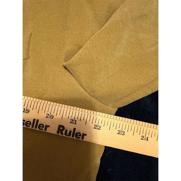 Vintage Marks & Spencer Men's Blazer Gold Medium Classic Formal - Picture 4 of 10